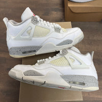 White Oreo Jordan 4 (USED, No Box)