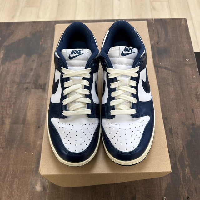 Nike Dunk Low PRM Vintage Navy (Women's) Size 8W (Pre-Owned) - Image 2