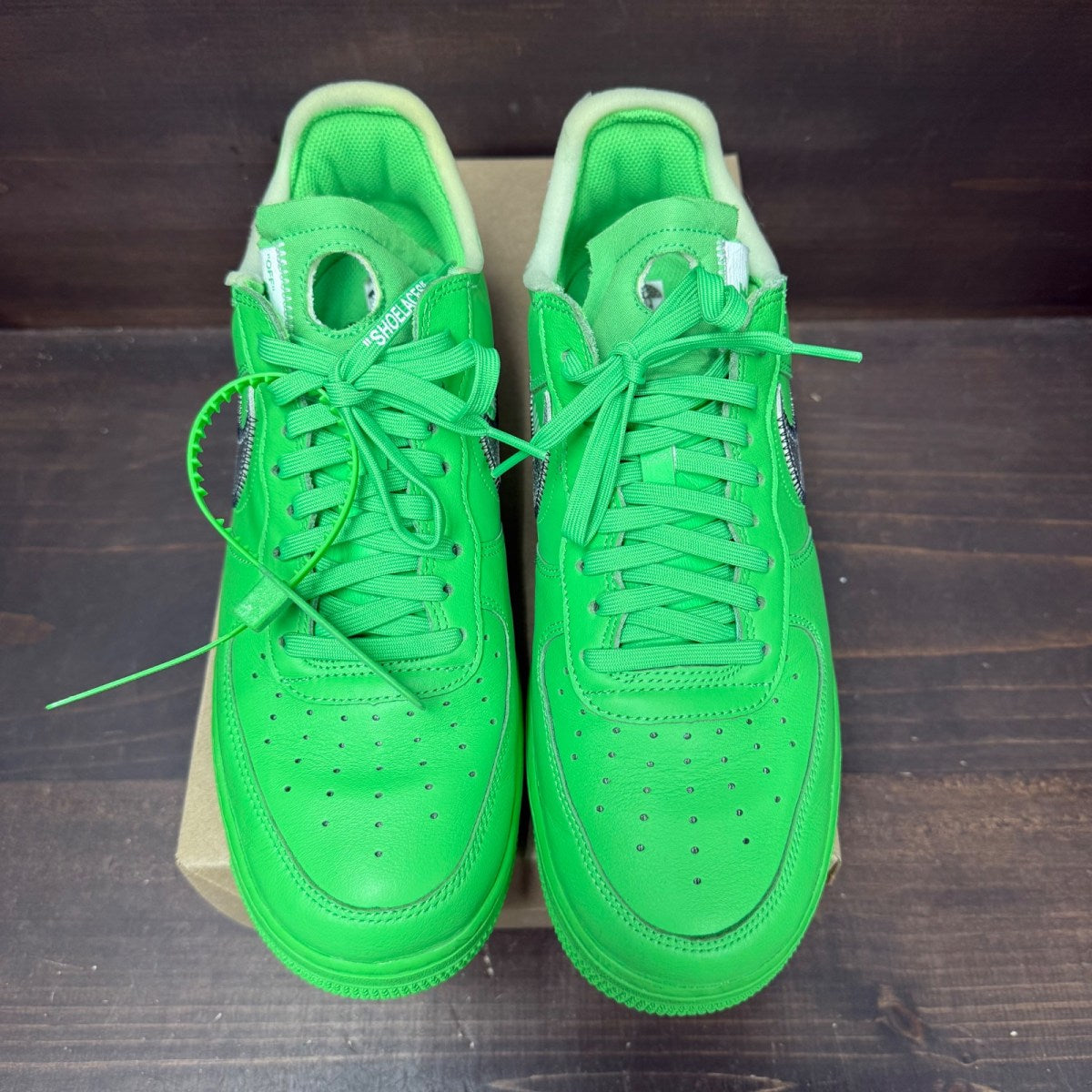 Nike Air Force 1 Low Off-White Brooklyn Size 10 (Pre-Owned) - Image 2