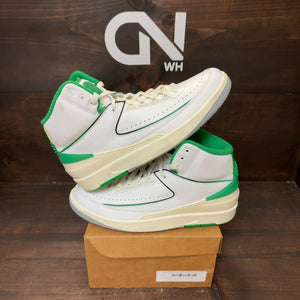 Jordan 2 Retro Lucky Green Size 10 (Pre-Owned) - Image 1