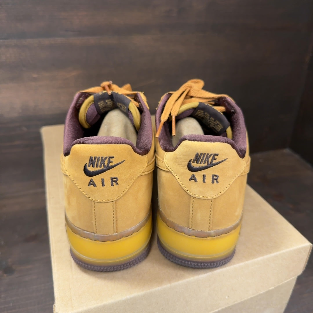 Nike Air Force 1 Low Wheat Dark Mocha Size 7 (Pre-Owned) - Image 4