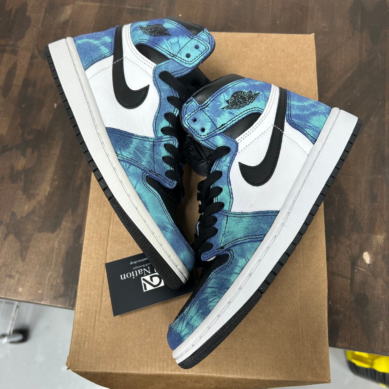 Tie Dye Jordan 1 High (W) (USED, No Box)