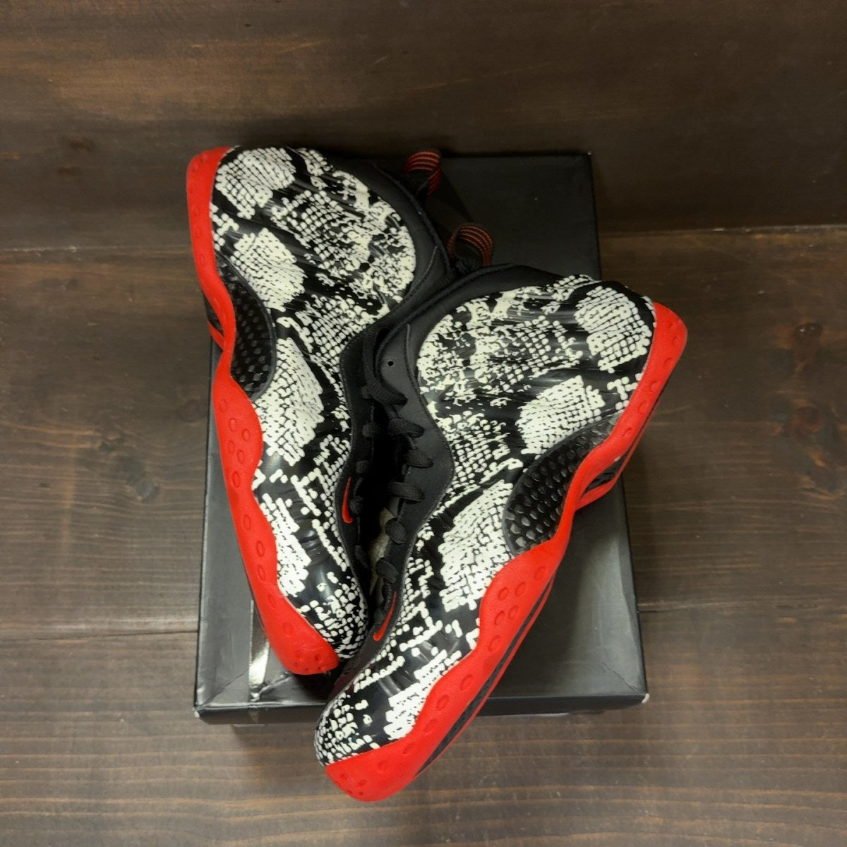 Nike Air Foamposite One Albino Snakeskin - Image 2