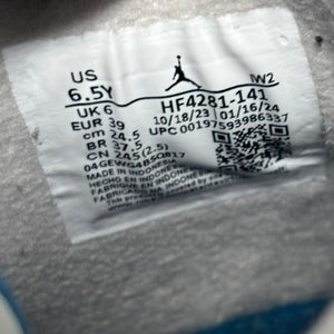 Jordan 4 Retro Military Blue (2024) (GS) Size 6.5Y (Pre-Owned) - aux