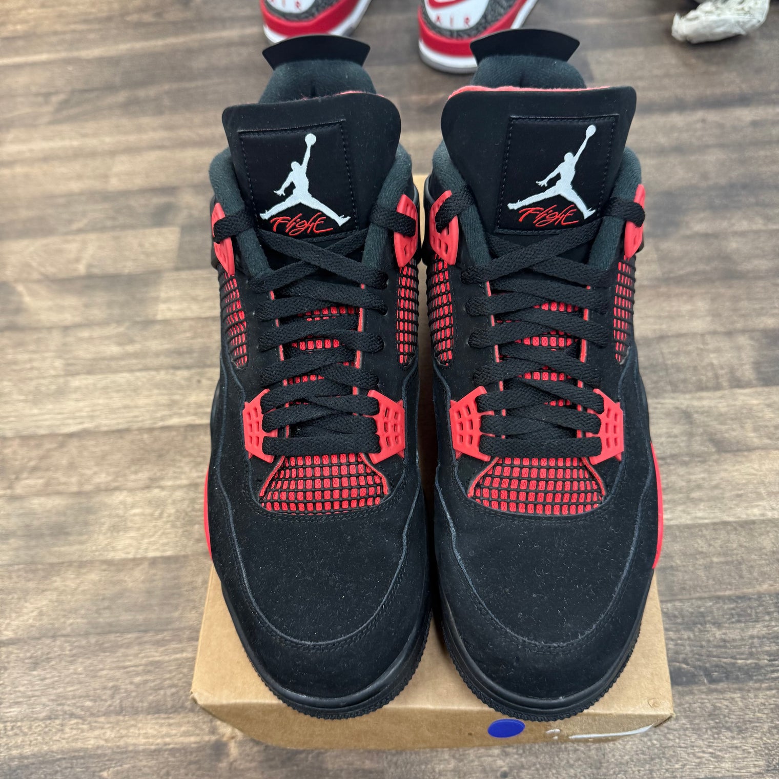 Red Thunder Jordan 4 Retro (USED, No Box)