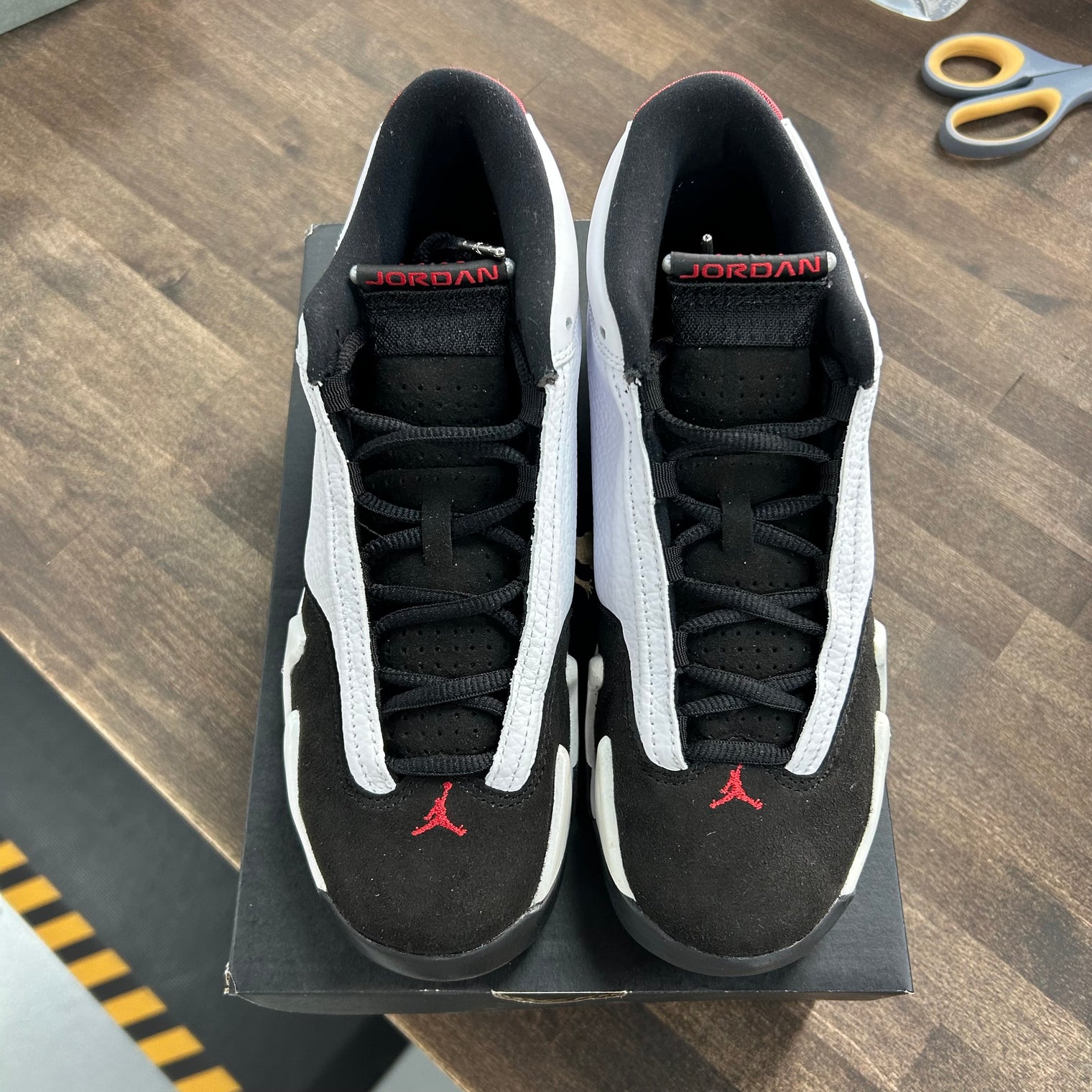 Black Toe Jordan 14 Retro (2024) (GS) (Lightly Worn)