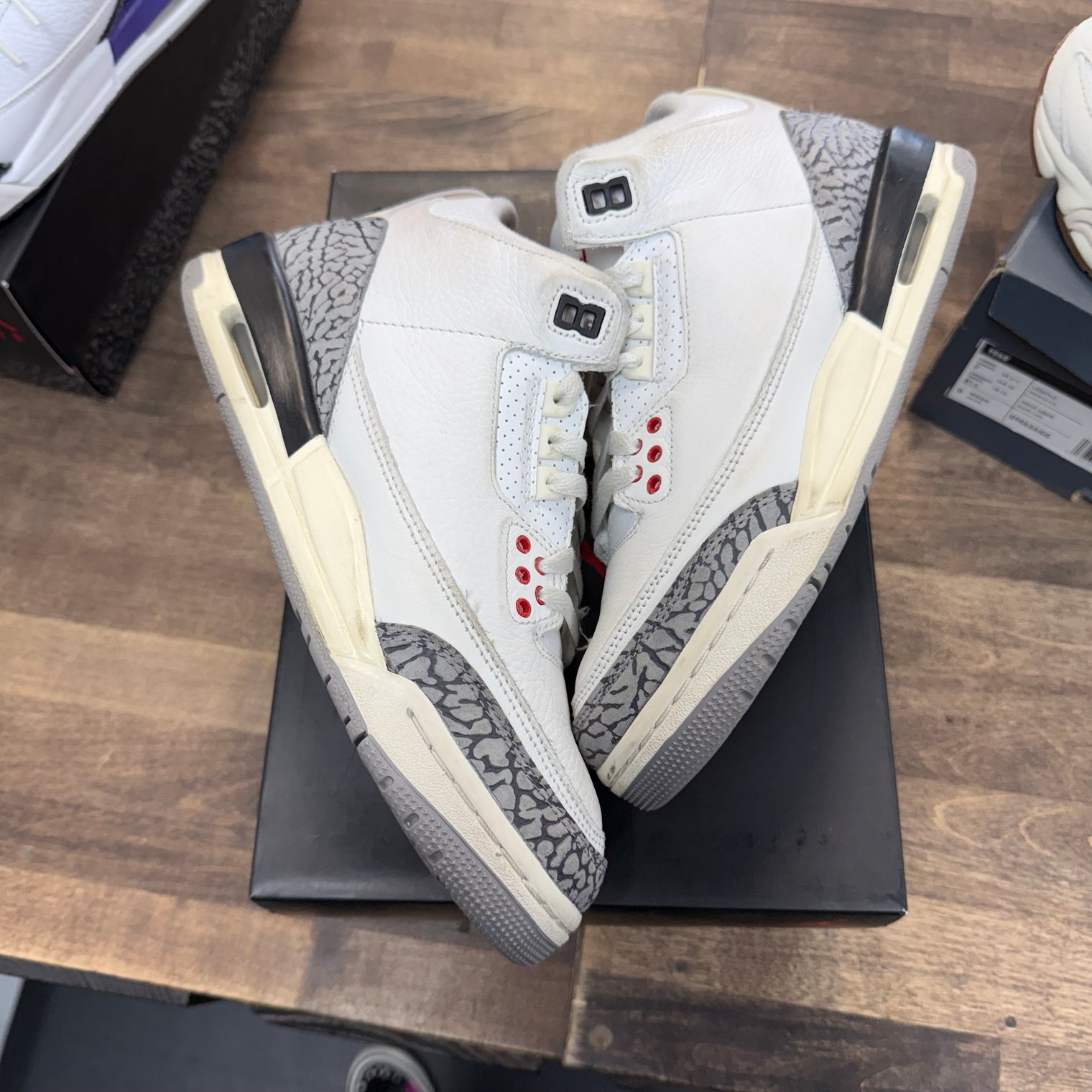 White Cement Reimagined Jordan 3 (GS) (USED)