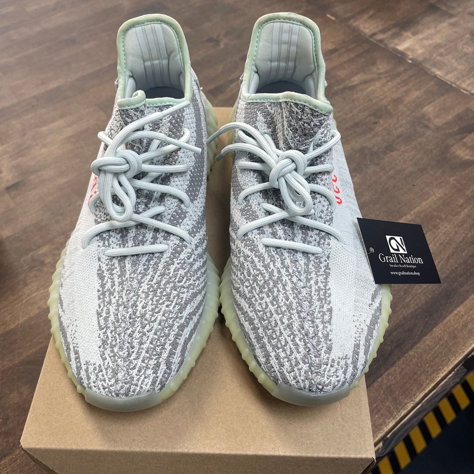 Blue Tint Yeezy 350 (USED, No Box)
