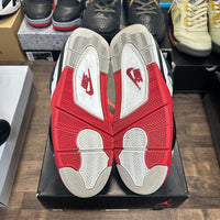 Fire Red Jordan 4 (USED,No Insole,Replacement Box)