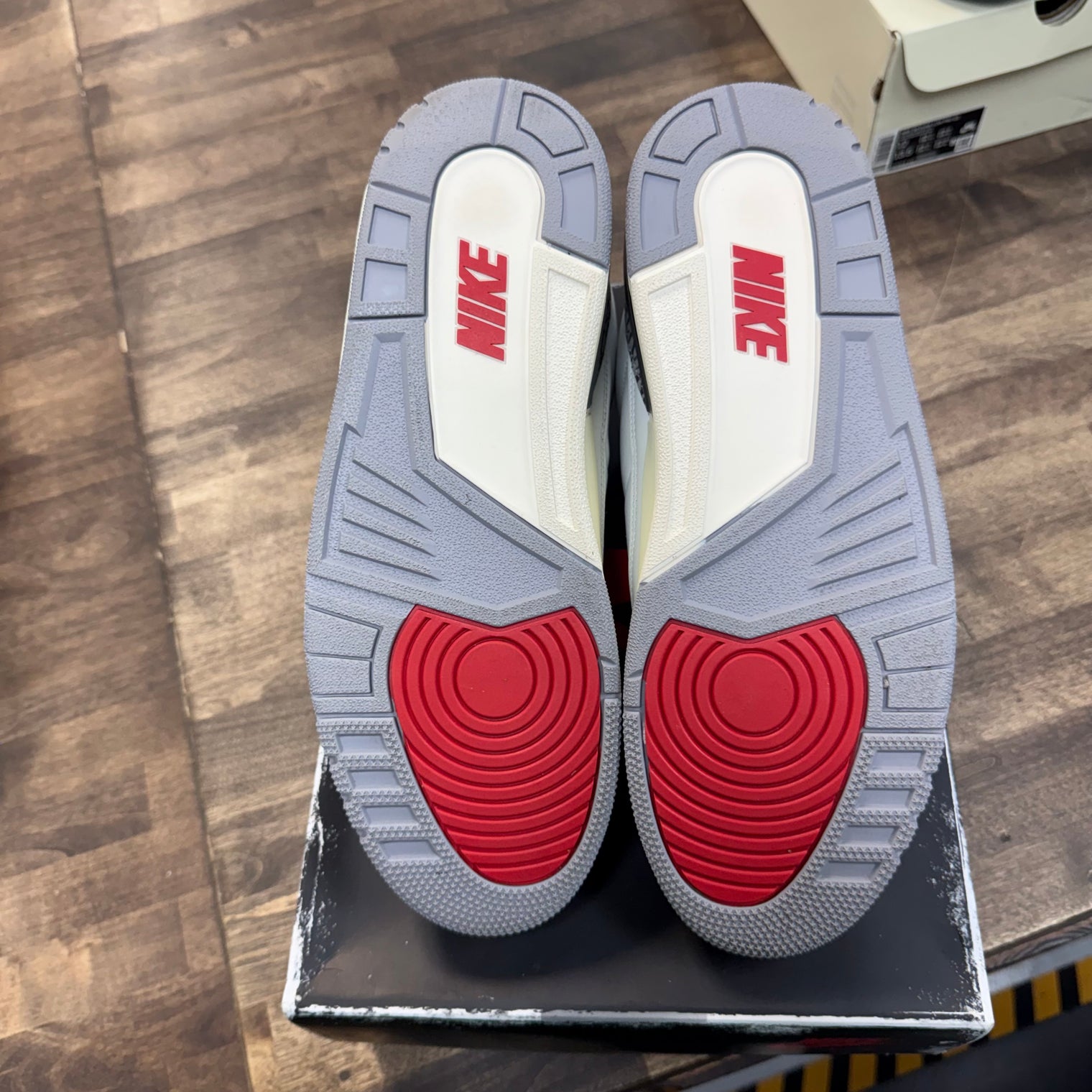 White Cement Jordan 3 Reimagined Retro (USED)