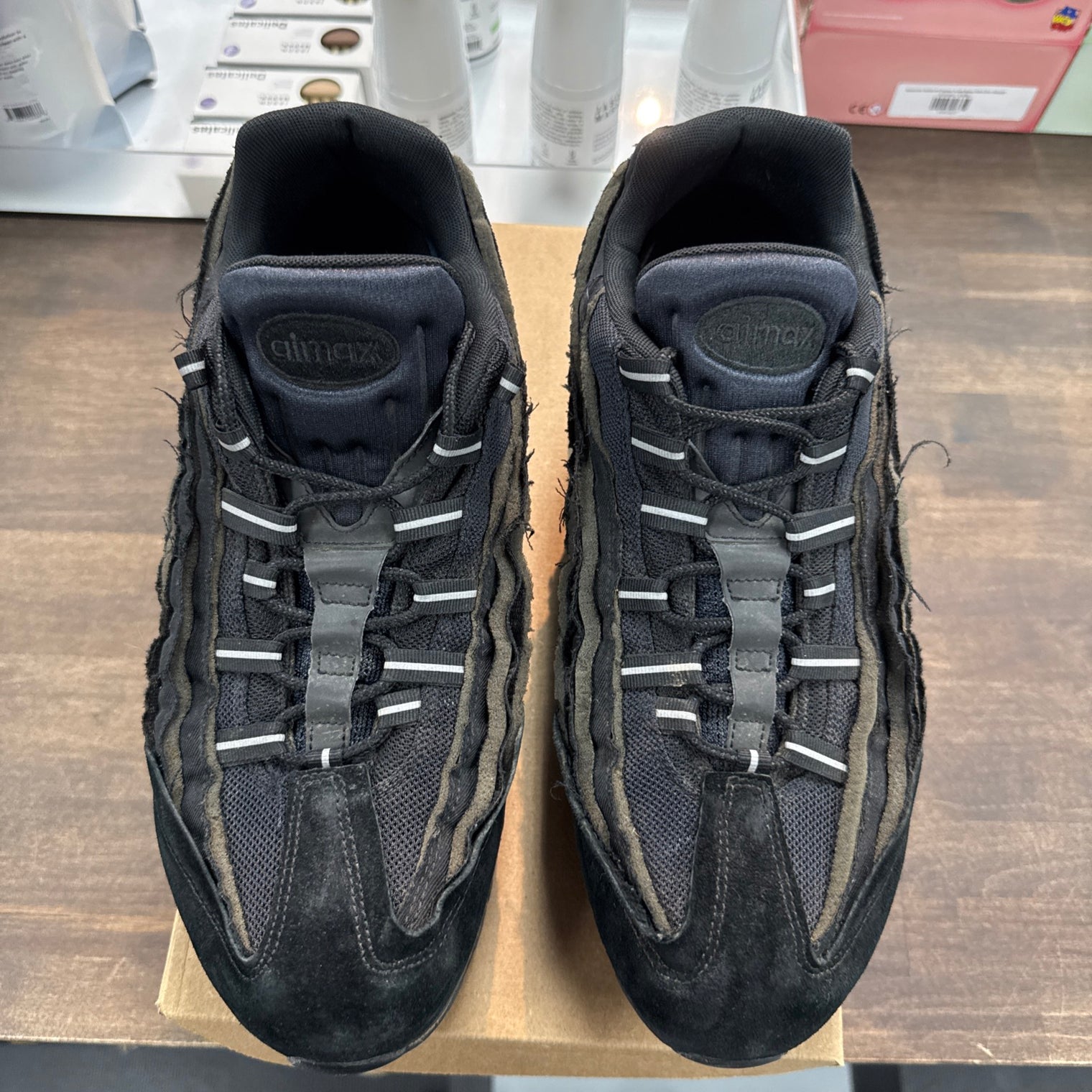 Black Comme Des Garçon Air Max 95 (USED,No Box)