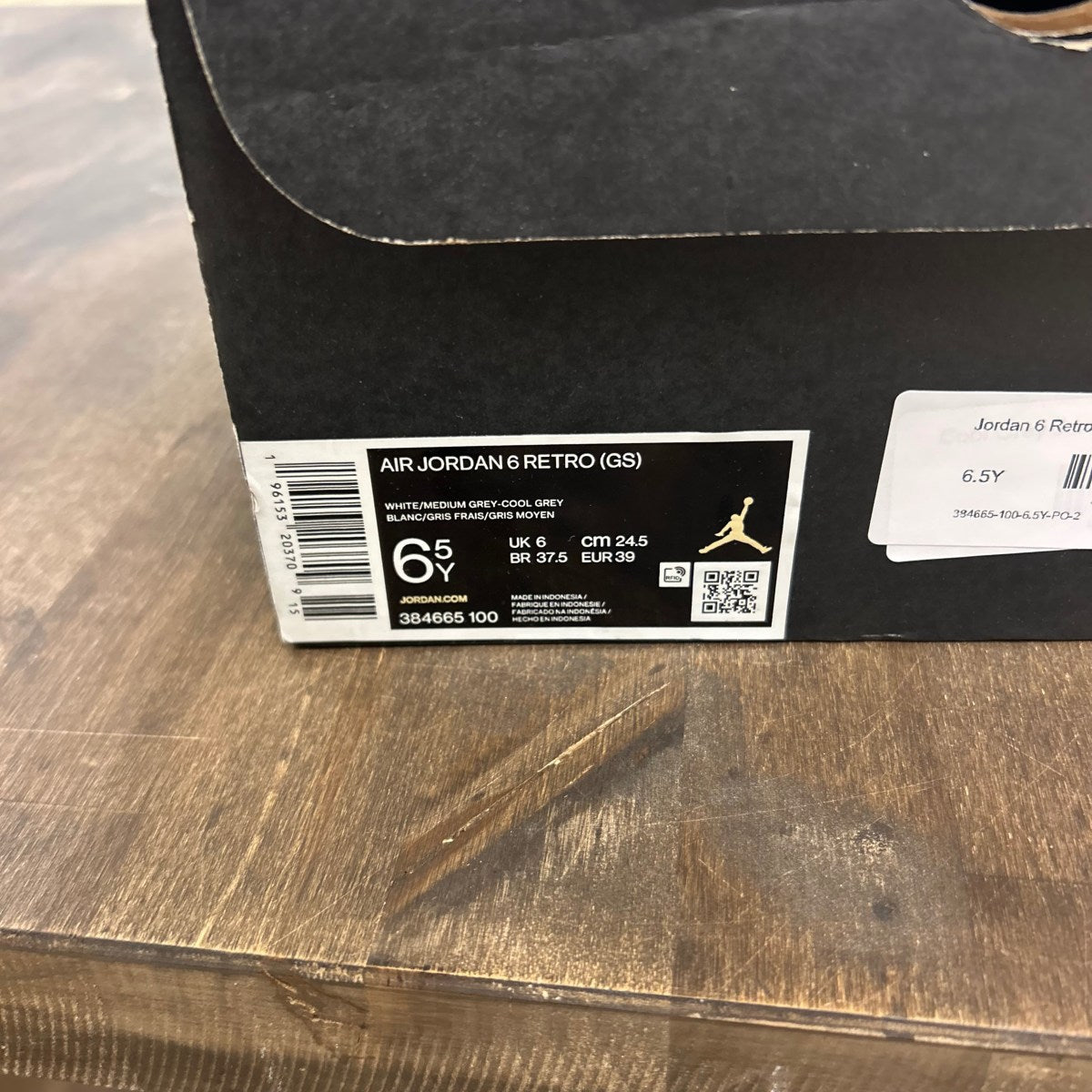 Jordan 6 Retro Cool Grey (GS) - Image 6
