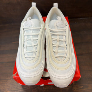 Nike Air Max 97 White Metallic Silver (GS) - Image 3