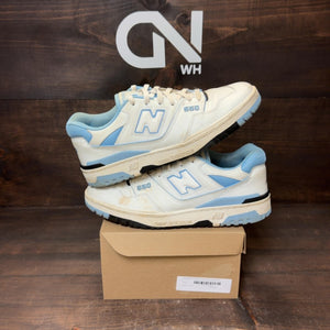 New Balance 550 UNC White University Blue Size 11.5 (Pre-Owned) - Image 1