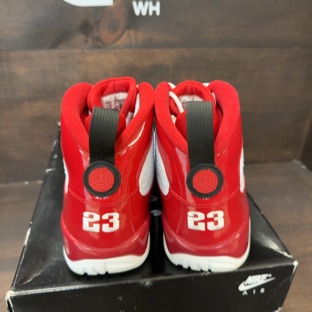 Jordan 9 Retro White Gym Red - Image 4