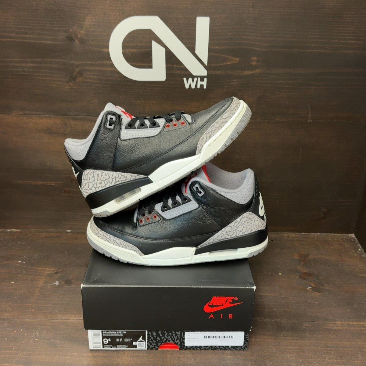 Jordan 3 Retro OG Black Cement (2024) - Image 1