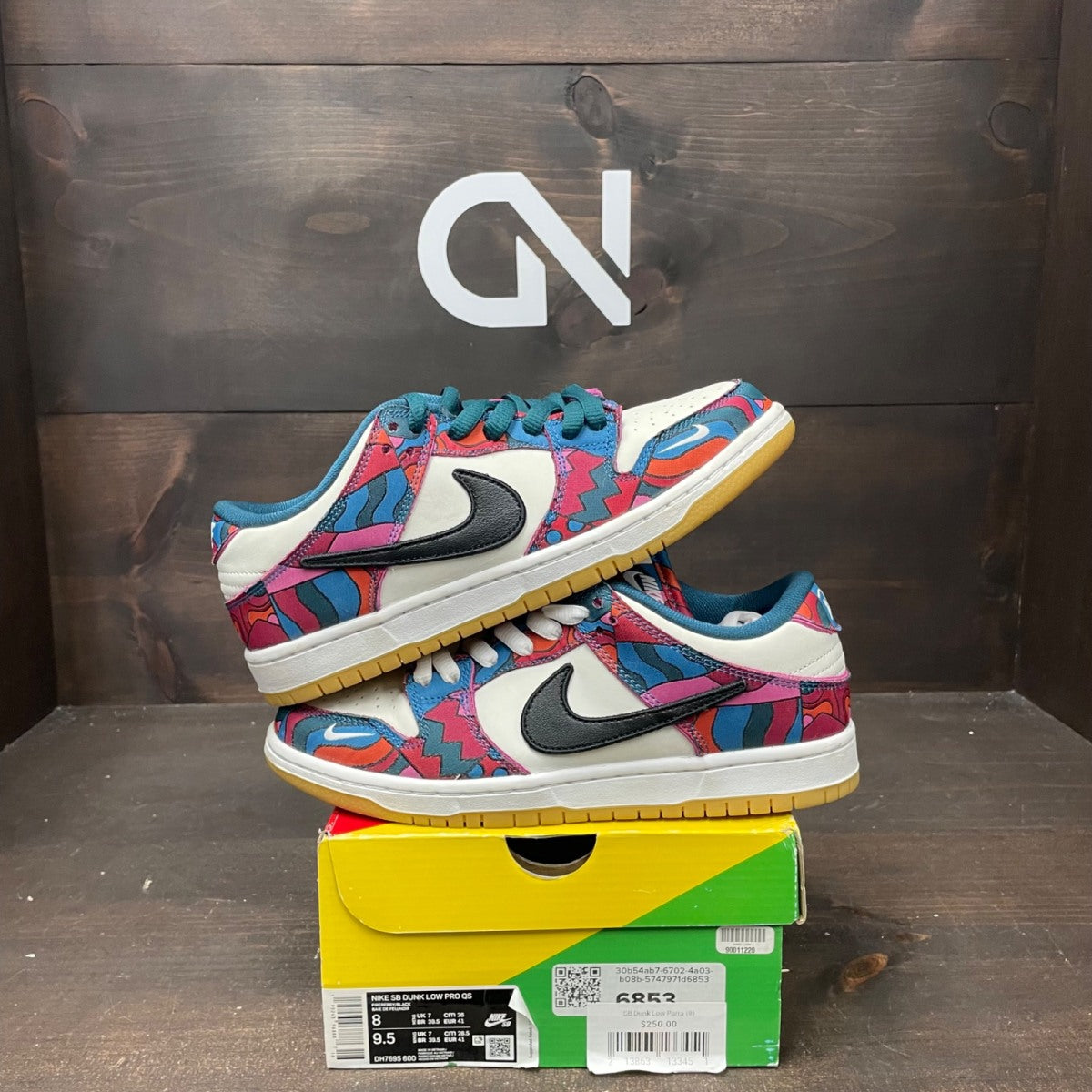 Nike SB Dunk Low Pro Parra Abstract Art (2021) - Image 1