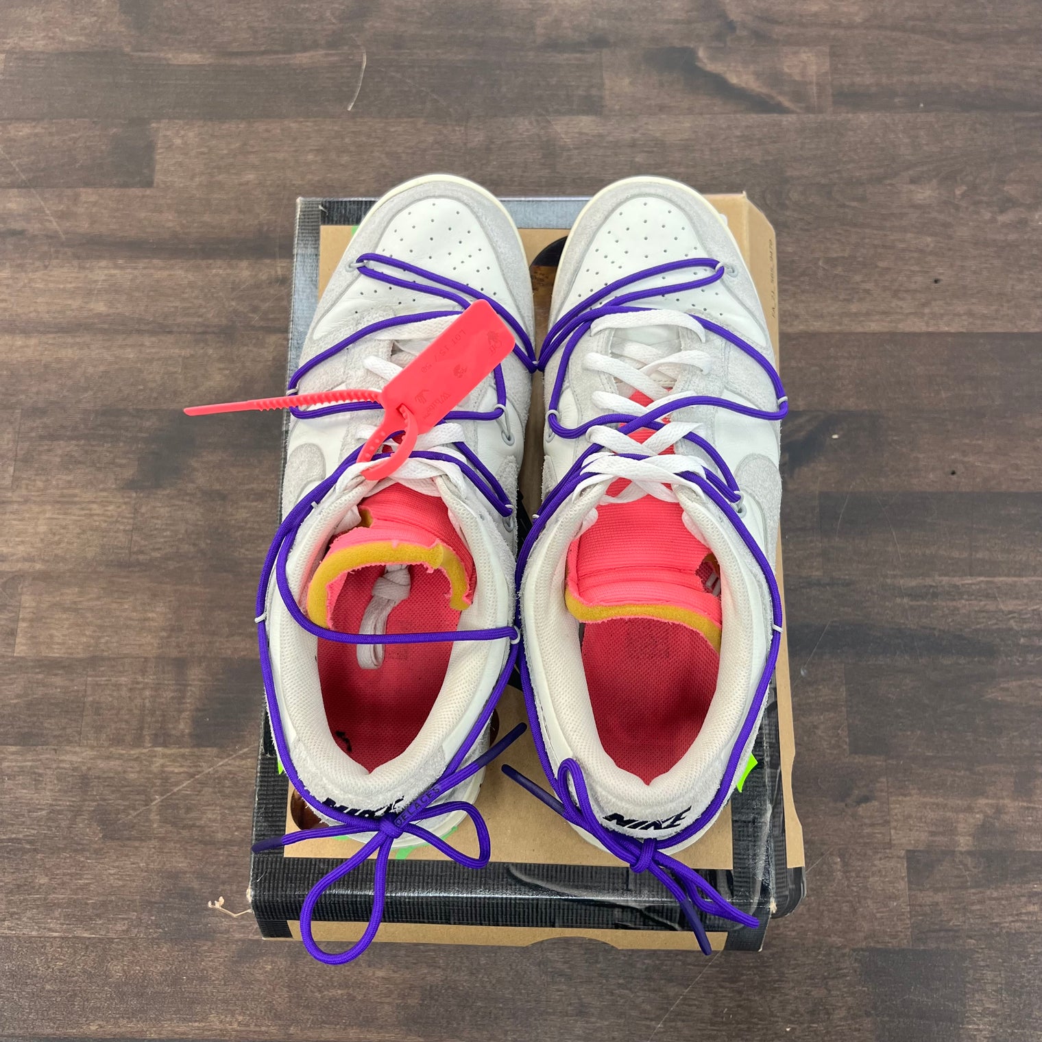 Off White Lot 15 Dunk Low (USED)