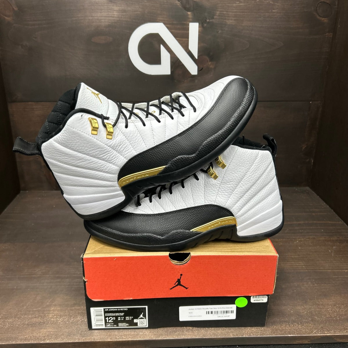 Jordan 12 Retro Royalty Taxi Size 12.5 (Pre-Owned) - Image 1