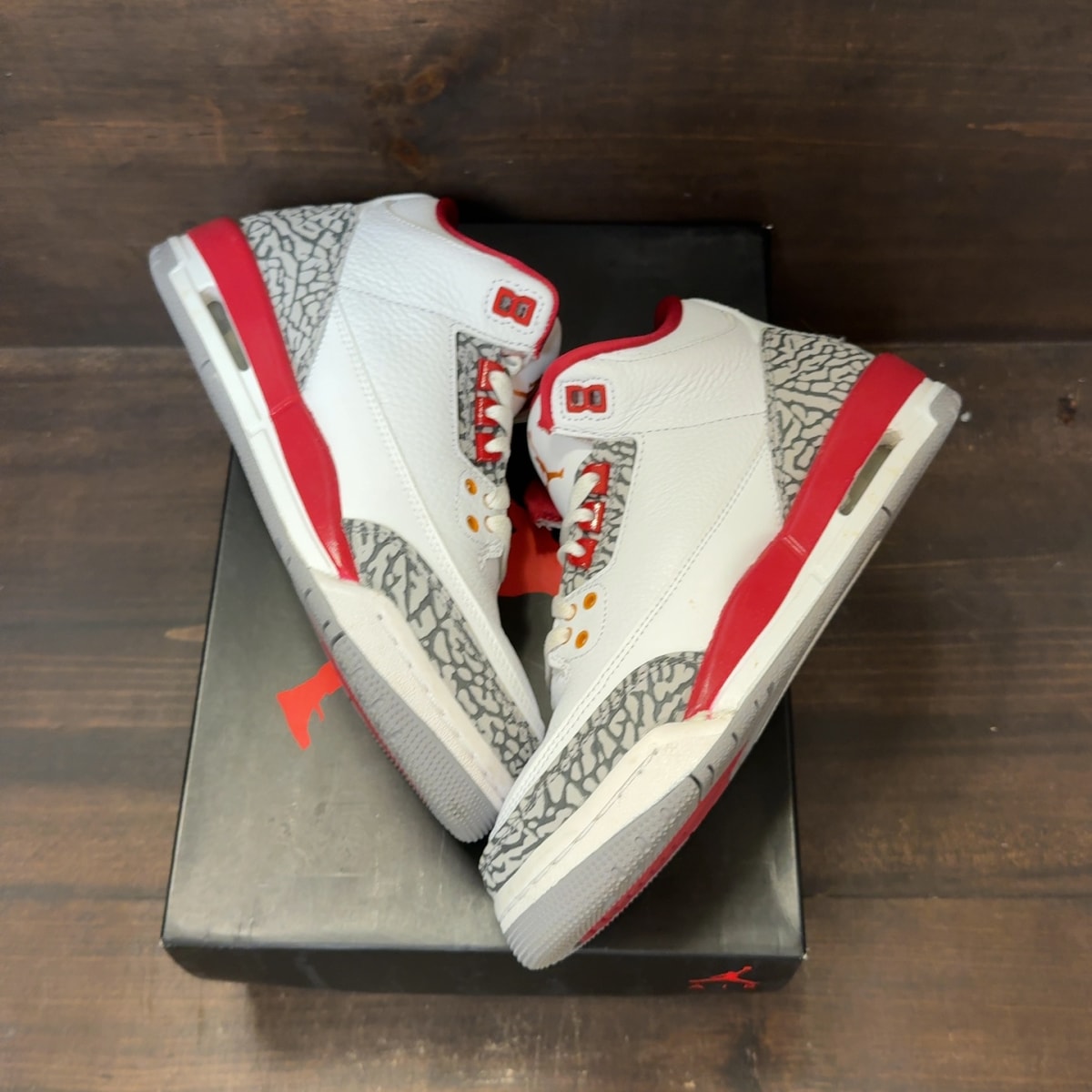 Jordan 3 Retro Cardinal (GS) - Image 2