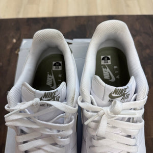 Nike Air Force 1 Low '07 White Neutral Olive Size 11 (Pre-Owned) - Image 3