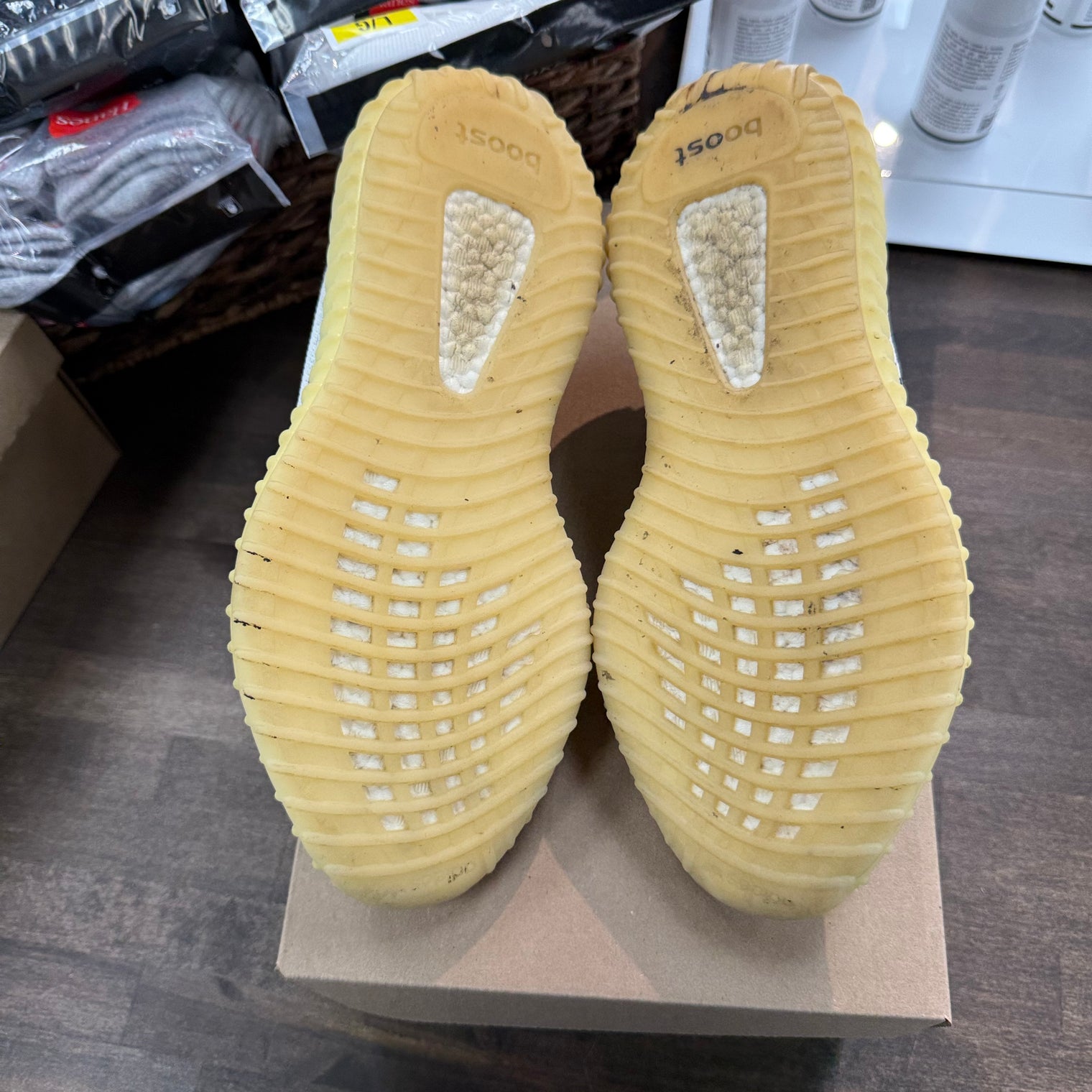 Zebra Yeezy 350 (USED, No Box)