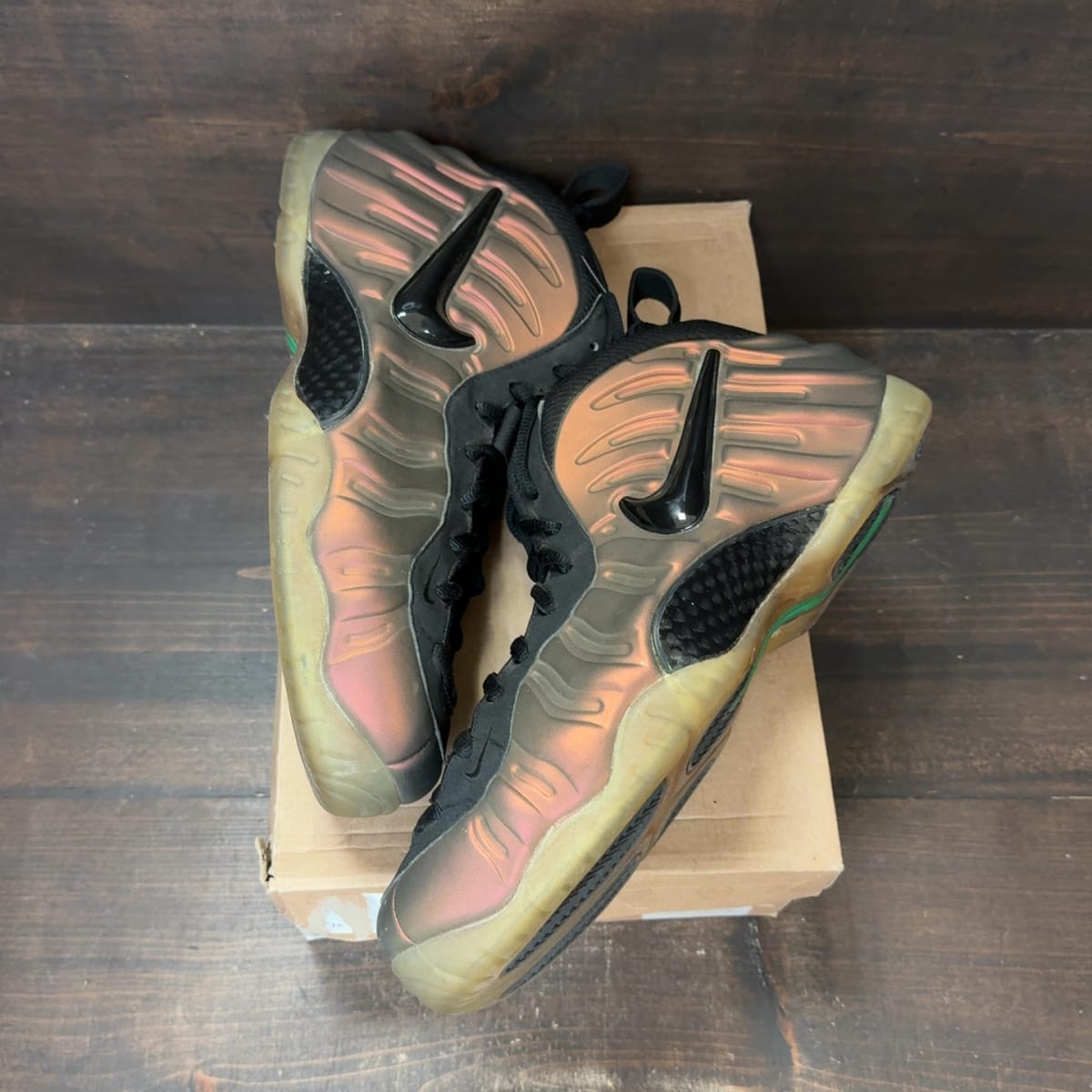 Nike Air Foamposite Pro Gym Green Size 12 (Pre-Owned) - back