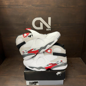 Jordan 8 Retro White True Red (2025) - Image 1