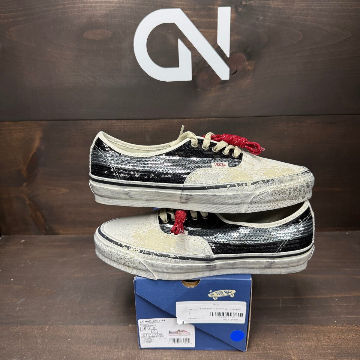 Vans Premium Authentic La Habana Black White - Image 1
