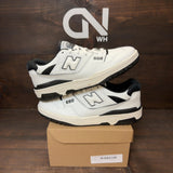 New Balance 550 White Black Size 10.5 (Pre-Owned) - Image 1