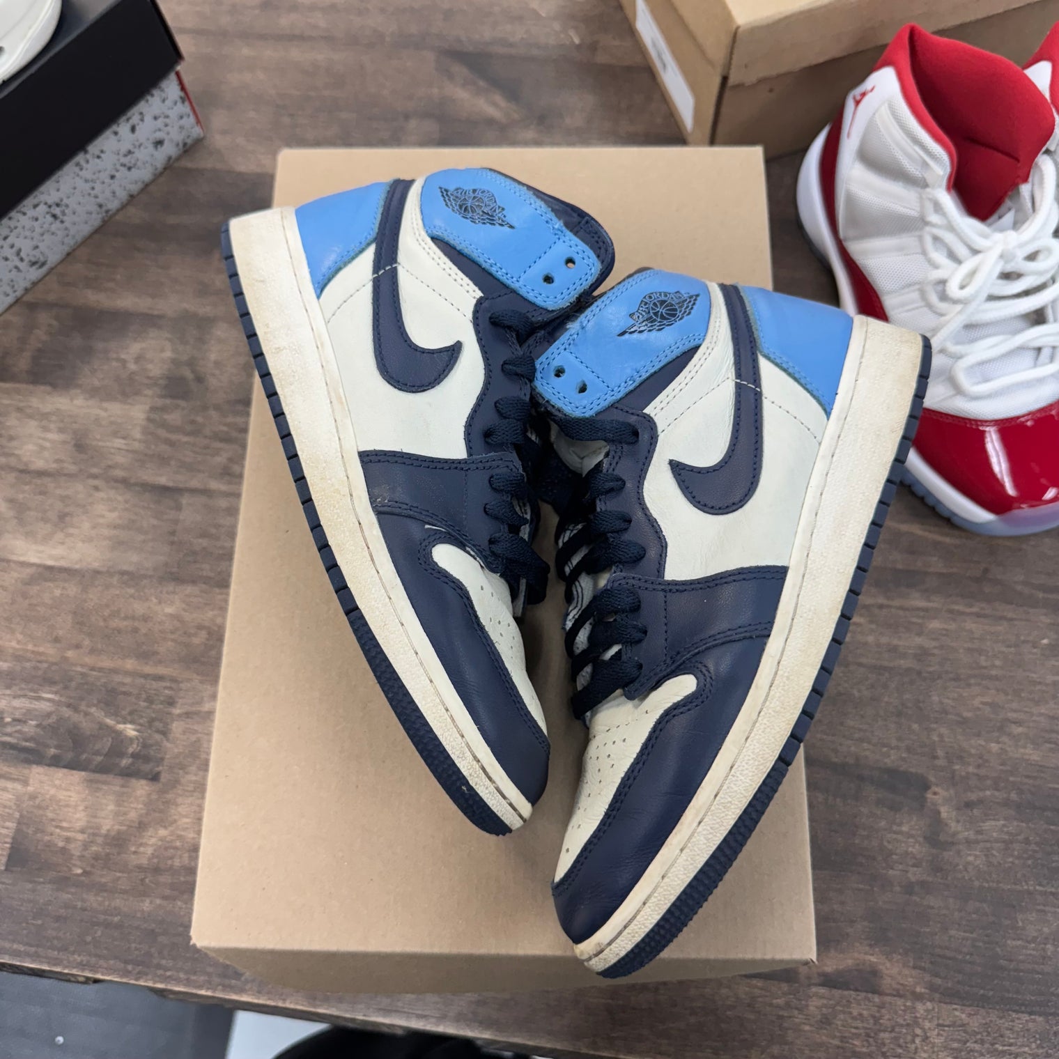 Obsidian Jordan 1 High (GS) (USED, No Box)