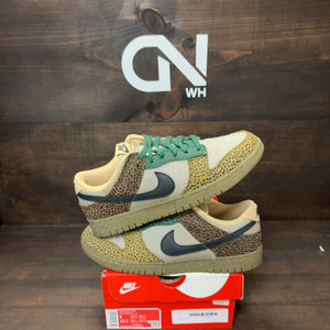 Nike Dunk Low Safari Golden Moss - Image 1