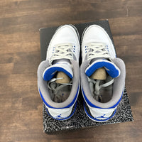 Racer Blue Jordan 3 (USED)
