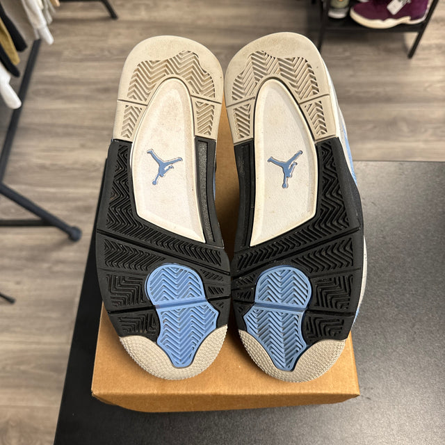 University Blue Jordan 4 (GS) (USED;NO BOX)