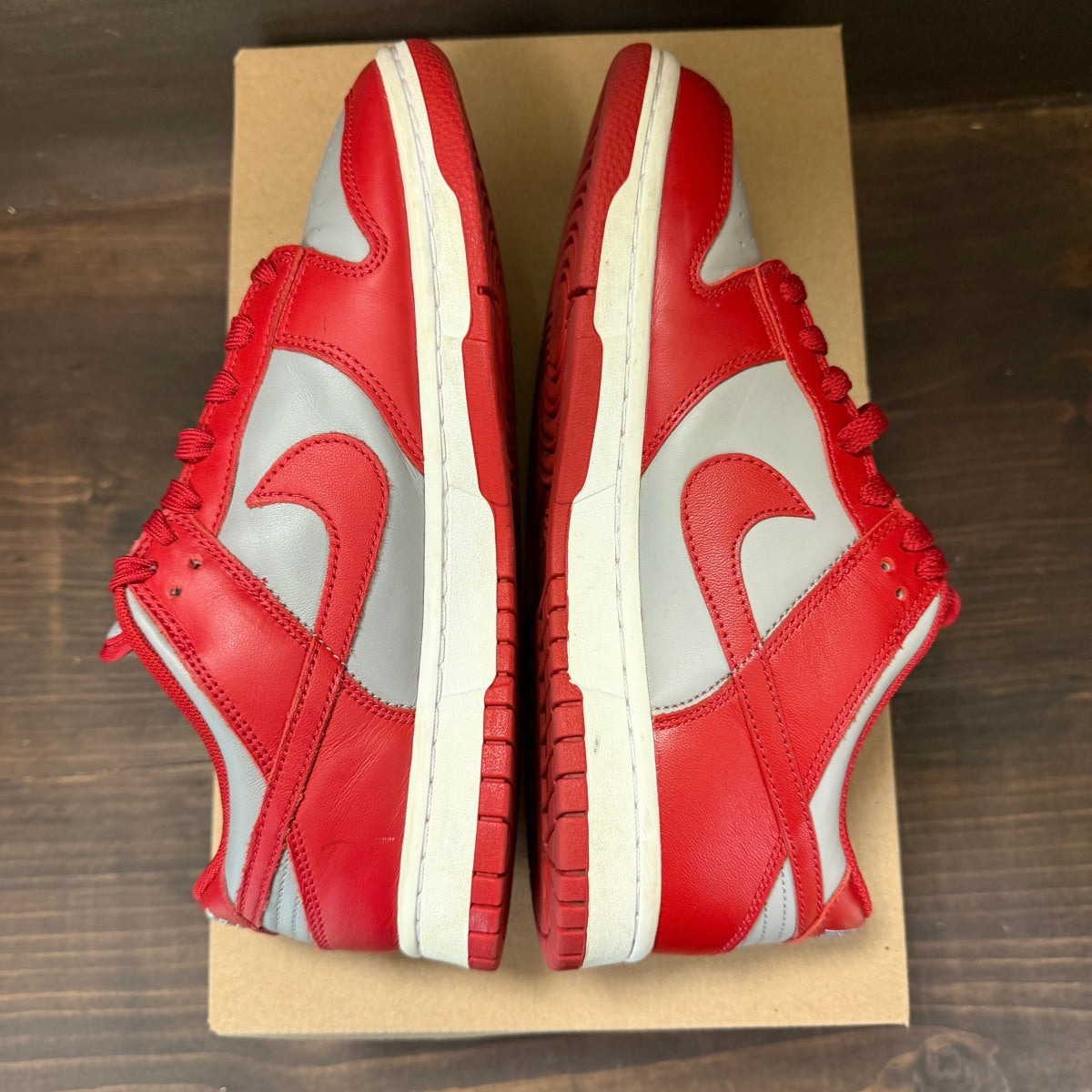 Nike Dunk Low Retro UNLV (GS) (2021) Size 7Y (Pre-Owned) - Image 5