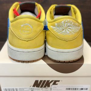 Jordan 1 Retro Low OG SP Travis Scott Canary (Women's) - Image 5