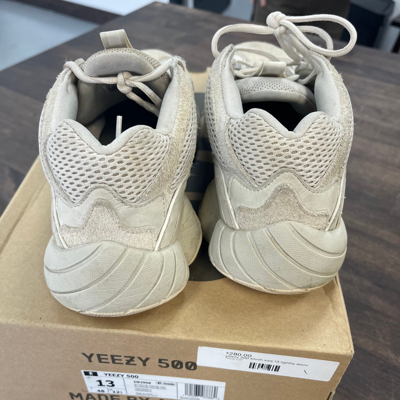 Blush Yeezy 500 (USED)