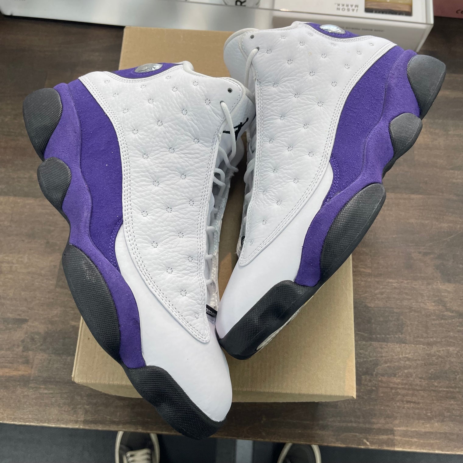 Laker Jordan 13 (USED, No Box)