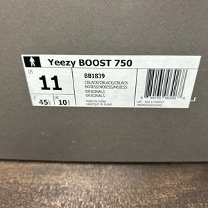 adidas Yeezy Boost 750 Triple Black - Image 7