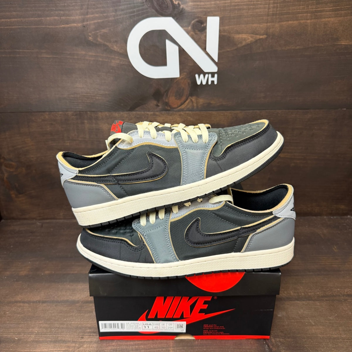 Jordan 1 Low OG EX Black Smoke Grey - Image 1