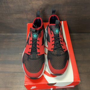 Nike Air Huarache Run Ultra Habanero Red White-White-Black Size 9.5 (Pre-Owned) - Image 3