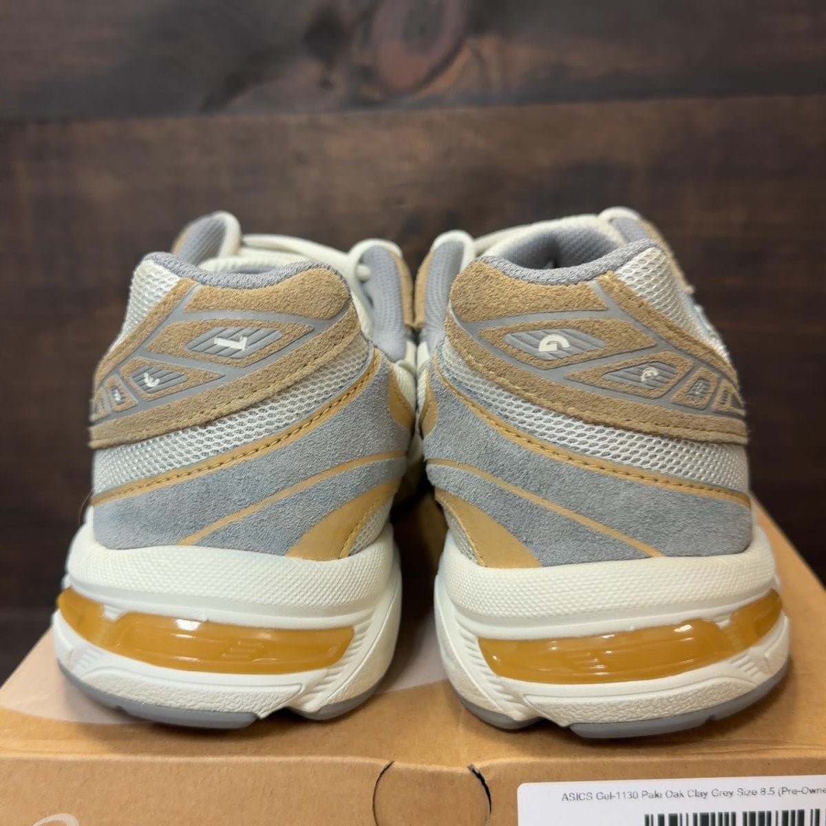 ASICS Gel-1130 Pale Oak Clay Grey - Image 4