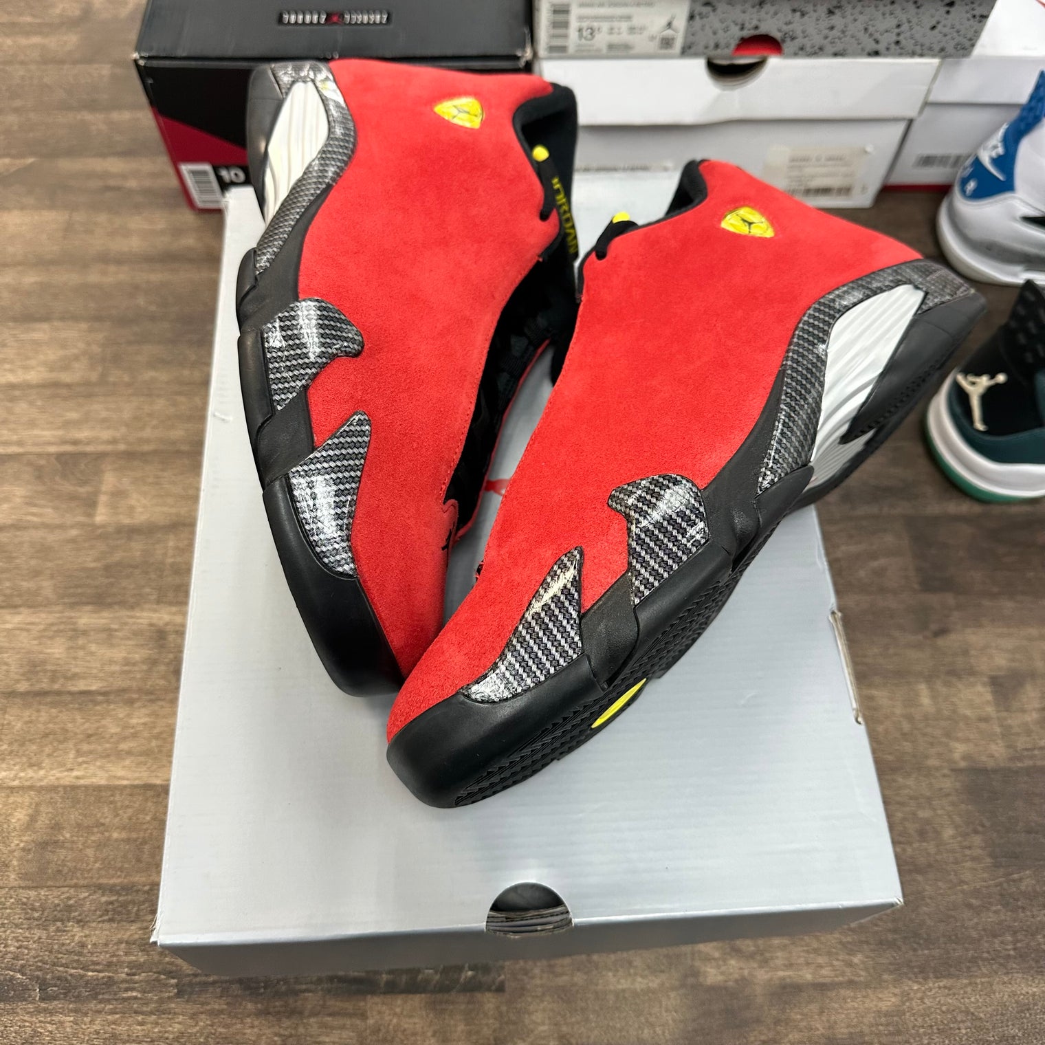 Ferrari Jordan 14 Retro (Lightly Worn)