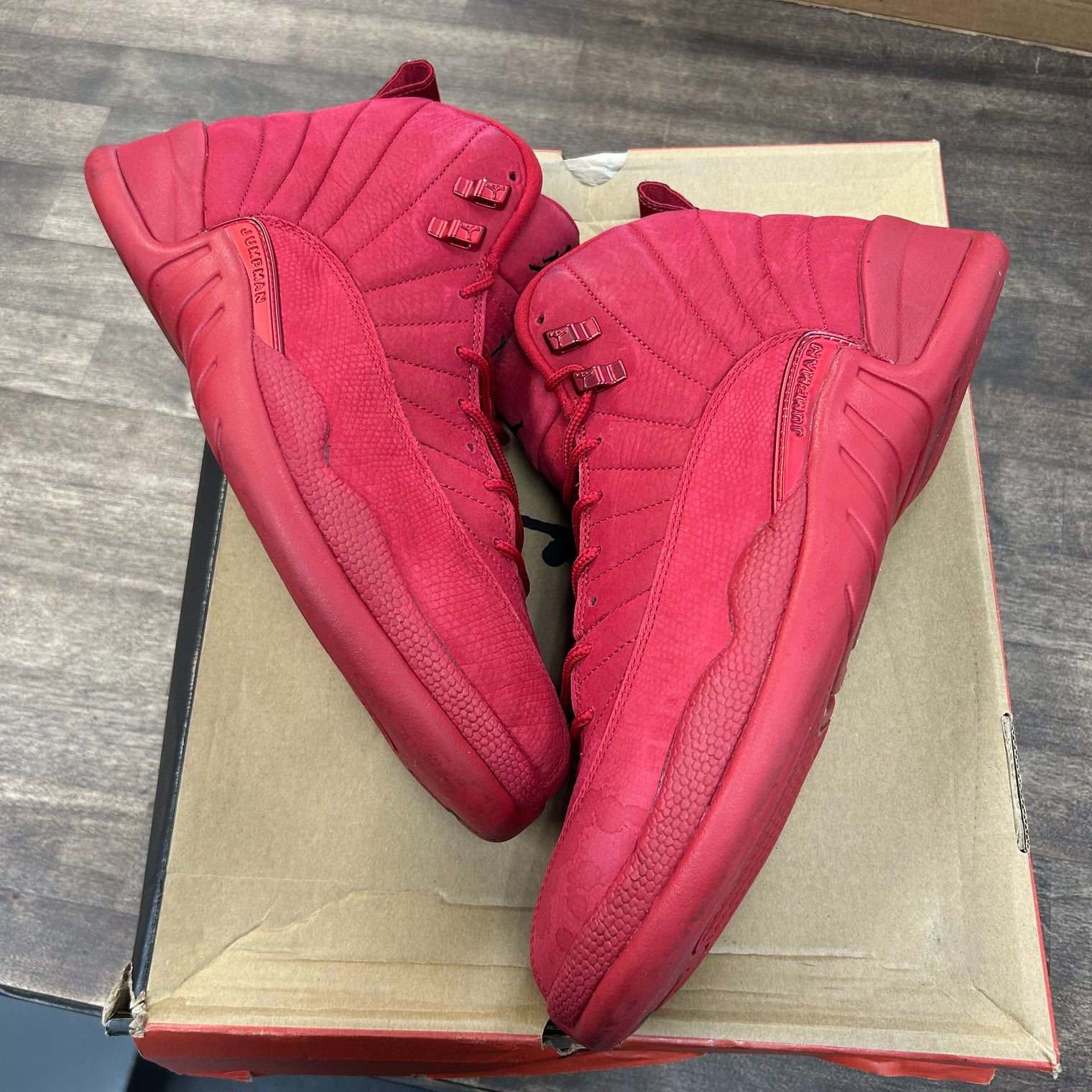 Gym Red Suede Jordan 12 Retro (USED)