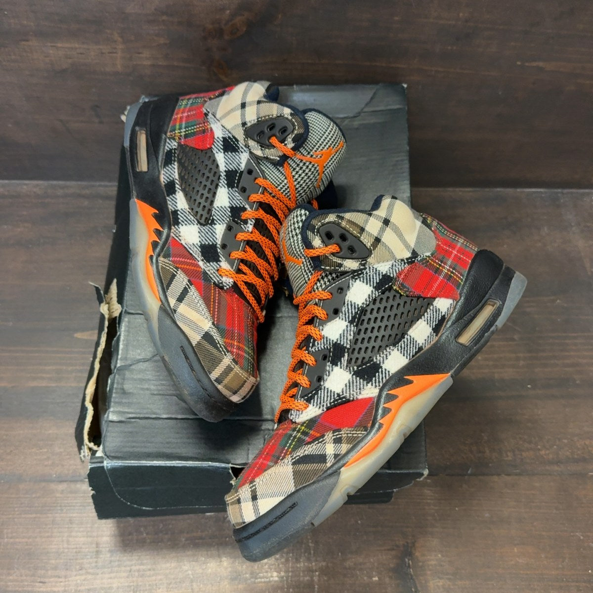 Jordan 5 Retro Plaid (GS) - Image 2