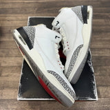 Jordan Reimagined White Cement Jordan 3 (USED) Size 14 (Pre-Owned) - Image 1