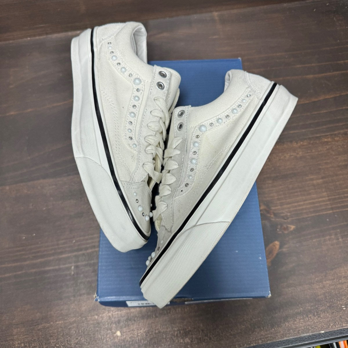 Vans OTW Old Skool 36 Pearlized Pack Marshmallow Size 8 (Pre-Owned)