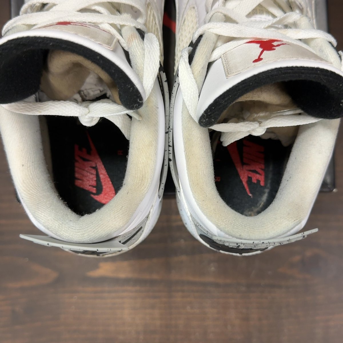 Jordan 4 Retro White Cement (2016) Size 11 (Pre-Owned) - aux