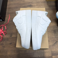 Nike Air Force 1 Low Supreme White (US 9.5) (Lightly Worn, No Box)