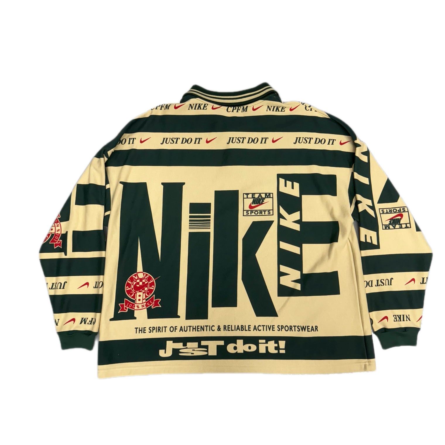 Nike x Cactus Plant Flea Market Longsleeve Polo Natural (Pre-Owned)